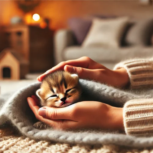 Cuidados IMPRESCINDIBLES para un gatito recién nacido: Guía completa