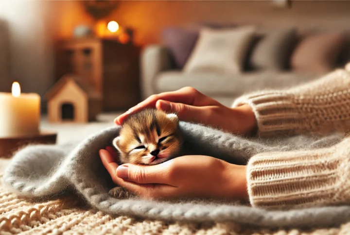 Cuidados IMPRESCINDIBLES para un gatito recién nacido: Guía completa
