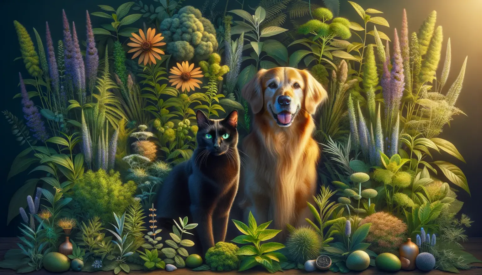 plantas medicinales mascotas