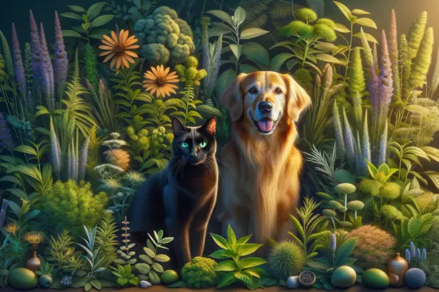 plantas medicinales mascotas