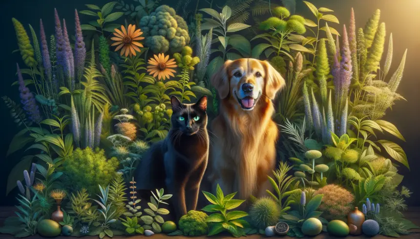 plantas medicinales mascotas